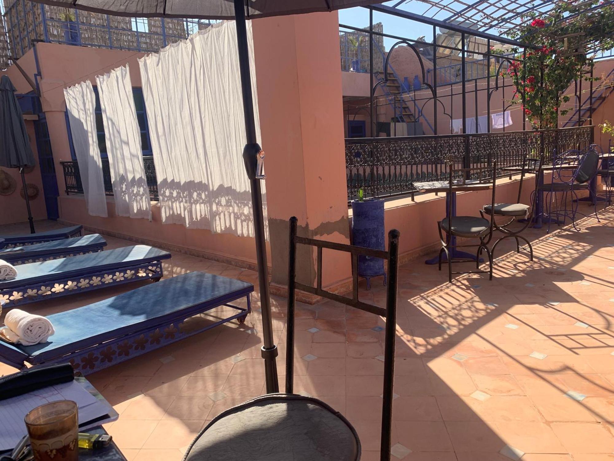 Riad Blue Berber Marrakesh Exteriör bild